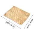 thumbnail image 3 of EGNMCR Plaid Placemat And Set Decorative Table Mat 30x40cm Rectangular Lace Placemat plaid placemat, 3 of 7