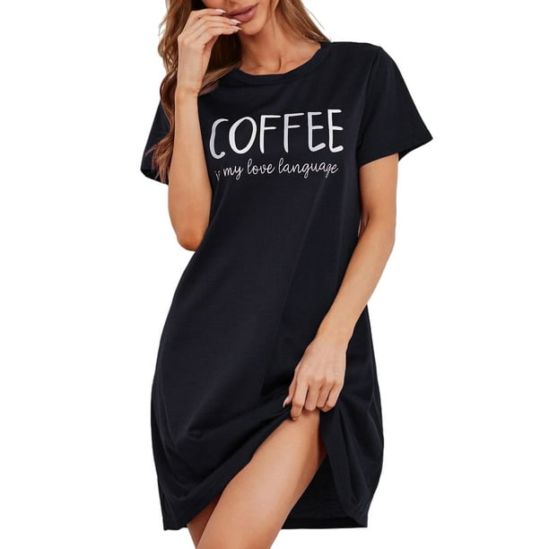 Nightwear t top shirt dress