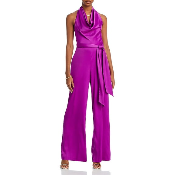Liv Foster womens Cowl Neck Jumpsuit, 0
