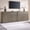 Gray Alder, variant on SICOTAS 50.15" W TV Cabinet,Oversized Credenza with Sleek Curve Profile & Unique Waveform Panel, Spacious Storage with Large Drawers & Adjustable Shelves, Gray Alder