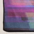 thumbnail image 4 of Safavieh Daytona Chodak Abstract Polyester Machine Washable Area Rug, Black/Fuchsia, 5'1" x 7'6", 4 of 9