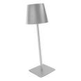 thumbnail image 4 of Lampe de Table Sans Fil LED Batterie Rechargeable 3600mAh, Gradation Continue 3 Couleurs, Lampe de Chevet Portable pour Bars, Chambre, Restaurants, Lecture, 4 of 8