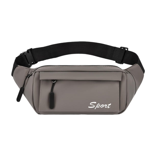 Fanny Pack cinturón bolsa teléfono jinwen Gris claro