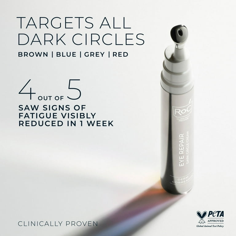 お取り寄せ RoC ロック Derm Correxion アイリペア ダークサークルクリーム 15mL RoC Derm Correxion Eye Repair Dark Circle Cream 0.5 oz RoC Derm Correxion Eye Repair Dark Circle Cream 0.5 oz - Walmart.com