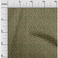 thumbnail image 2 of oneOone Cotton Poplin Olive Green Fabric Asian Japanese Floral Sewing Fabric By The Yard Printed Diy Clothing Sewing Supplies 56 Inch Wide, 2 of 4