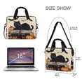 thumbnail image 3 of FORMRS 16" Laptop Bag Carrying Sleeve Case with Handle Travel Shoulder Briefcase, Halloween Cat, 3 of 8
