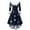Navy, variant on Christmas Party Printed Dresses for Women Vintage Christmas Midi Dress Casual Dresses Cocktail Dress Party Festive Dresses for Fall and Winter Seasons,Beige,L
