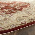 thumbnail image 5 of SAFAVIEH Total Performance Josh Floral Bordered Area Rug, Rust/Green, 8' x 8' Round, 5 of 7