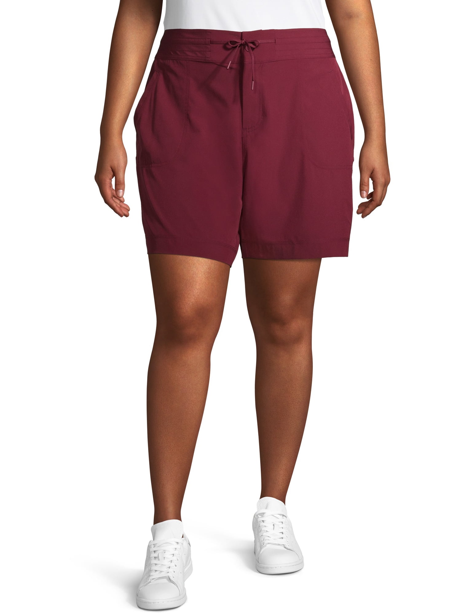 Athletic Works Women's Plus Size Active Commuter Bermuda Short