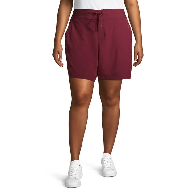 Athletic Works Women's Plus Size Active Commuter Bermuda Short