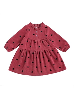 Royal Jelly Harlem Girls Dresses Red Walmart Com