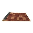 thumbnail image 2 of Ahgly Company Indoor Square Abstract Brown Modern Area Rugs, 7' Square, 2 of 4