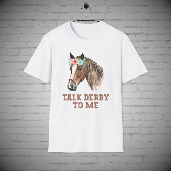 Derby t-shirt, Horse racing tee, Equestrian apparel, Jockey tee