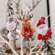 thumbnail image 2 of 1/3PC Christmas Tree Decoration Accessories Deer Santa Claus Xmas Hanging Ornaments Party Decor for Home Winter Holiday Decor, 2 of 5