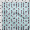 thumbnail image 3 of oneOone Polyester Lycra Fabric Leaves & Paisley Block Decor Fabric Printed BTY 56 Inch Wide, 3 of 4