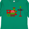 thumbnail image 4 of Inktastic Christmas Santa Express Train to the North Pole Boys or Girls Long Sleeve Toddler T-Shirt, 4 of 5