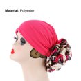 thumbnail image 7 of Visland Turban Cap Leopard Cloth Flower Headgear Brimless Pure Color Scarf Hat for Spa, 7 of 7
