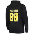 thumbnail image 3 of Men's Profile David Pastrnak Black Boston Bruins Big & Tall Name & Number Pullover Hoodie, 3 of 3