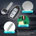 thumbnail image 4 of KR5S180144106 433Mhz Reemplazo de Control Remoto de Entrada Sin Llave Llave Inteligente para Nissan Rogue 2014 2015 2016 2017 2018 285E3-4CB1A 285E34CB1A Chip 4A 3 Botones, 4 of 7