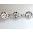 thumbnail image 4 of 5.26CT DIAMONDS BY YARD STATION FLUSH NECKLACE F/VS 51pcs 14KT 18 INCH, 4 of 11
