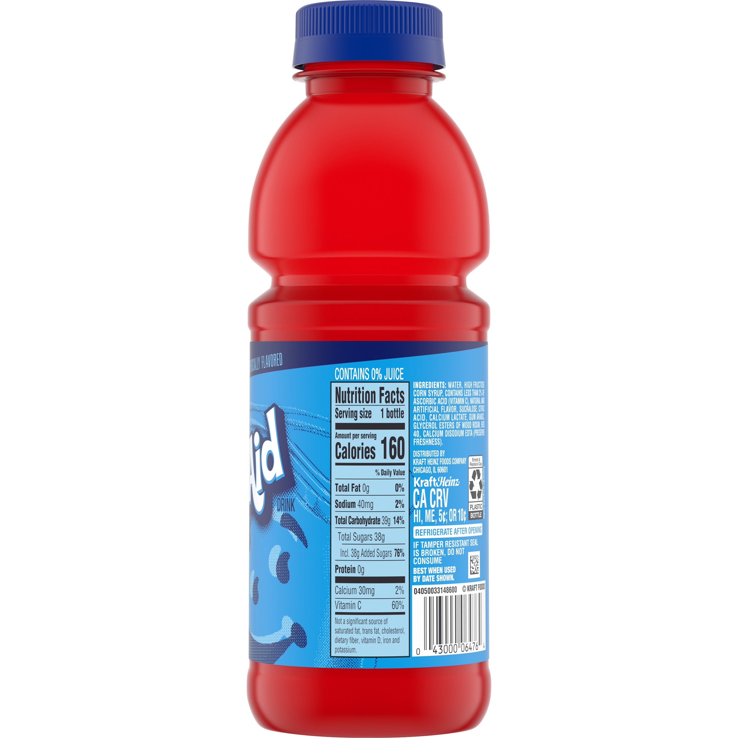 Kool-Aid Tropical Punch Artificially Flavored Soft Drink, 16 fl oz Bottle