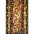 thumbnail image 1 of Momeni New Wave 2'6" X 12' Contemporary Hand Tufted Wool Runner Rug in Black, 1 of 4