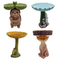 thumbnail image 3 of Billuyoard Animal de resina para baño de pájaros, estatua de zorro de pie, comedero para pájaros, adorno para jardín, decoración del hogar Decoración del hogar Numero 3 Billuyoard HA045324-03, 3 of 6