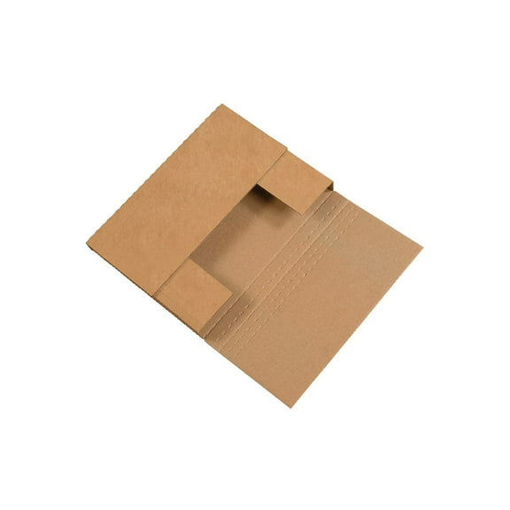 Box Partners Easy-Fold Mailers 12" x 9" x 3" Kraft 50/Bundle M12932BFK
