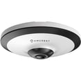 thumbnail image 1 of Amcrest Cámara de Ojo de Pez de 5 Megapíxeles, Cámara de Seguridad UltraHD para Interiores, Lente de 1,4 Mm, Visión Nocturna de 33 Pies, Cobertura de Cámara Panorámica de 360°, Grabación en la Nube y, 1 of 5