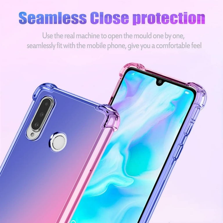 Custodia Per Huawei P30 Trasparente Con Bordi In TPU - Design Farfalle, Morbida E Antiurto - Foto 8