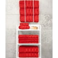 thumbnail image 3 of American Soft Linen Luxury 4 Piece Bath Towel Set, 100% Cotton Turkish Bath Towels for Bathroom, Red, 3 of 9