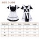 thumbnail image 2 of Vestido de sirvienta Lolita, disfraz de sirvienta de anime japonés para mujer, incluye tocado, pajarita para el cuello, mangas, ligas para las piernas, 2 of 7