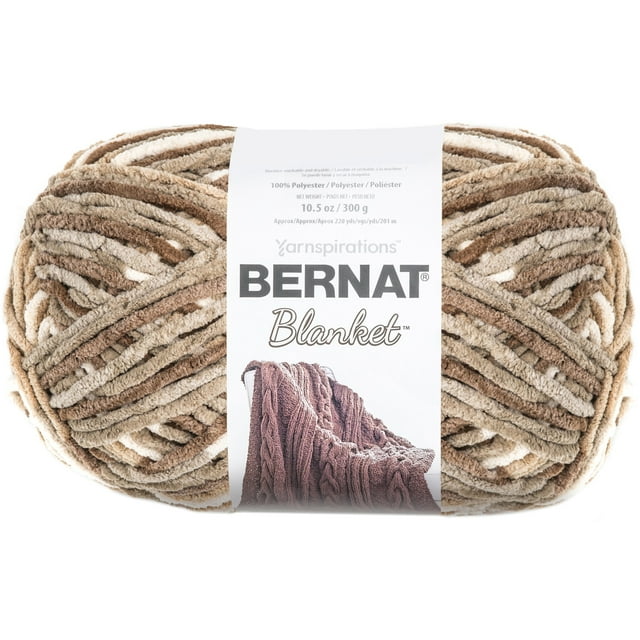 Bernat® Couverture™ #6 Fil de Polyester Super Volumineux 10,5oz/300g, 220 Yards