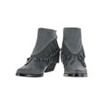 thumbnail image 3 of Sbicca Byanca Women's Leather Fringe Ankle Bootie Boot Gray Size 6.5, 3 of 4