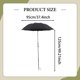 thumbnail image 3 of Umbrellas For Outdoor Plants Sun Protection Yard Decoration Sturdy Convenient Parasol Plants Shade For Outdoor Planter Purple, 3 of 5