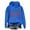 Blue, variant on Wang6 Funny Graphic Hoodies for Womens Loose Fit Shrimp Pirinted Hooded Pullovers Sweatshirts Trendy Fall Long Sleeve V Neck Tops Pink XL