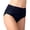 Dark Blue A, variant on Women’s High Waist Bikini Bottoms Shirred Tankini Briefs Ruched Swim Short Stretchy Swimsuit Bottoms