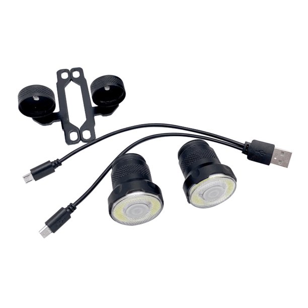 Sonducket Paquete de 2 luces con sensor inteligente para monopatín, lámparas recargables para monopatín, luz trasera para patineta, brillo Patinetes eléctricos Luz delantera