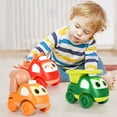 thumbnail image 2 of Children's Toy Car Plastic Fire Engineering Truck for Boys Inertial Function Educational, 2 of 7