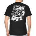 thumbnail image 2 of Share The Love T Shirt for Men Women, 3D Print T-Shirts, Casual Short Sleeve Tee, Crew Neck, 2 of 9