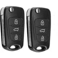 thumbnail image 1 of Remote Car Key Shells for Hyundai & Kia - 2 Pieces, 3 Buttons (i30, i35, i10, i20, iX20, iX35, Cee'd, Soul, Sportage, Venga), 1 of 5