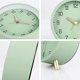 thumbnail image 4 of Reloj Despertador Analógico Silencioso Vevor Verde Metal Moderno, 4 of 5