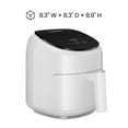 thumbnail image 7 of Chefman TurboFry 2-Quart Digital Air Fryer, Compact Design for Quick Meals, Dishwasher-Safe – White, 7 of 7