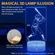 thumbnail image 2 of Luz nocturna 3d de béisbol Cambio de 16 colores con control remoto y táctil Luz nocturna para niños Bateador de béisbol Regalos deportivos Navidad Vacaciones Regalos de cumpleaños Feliz Sencillez, 2 of 5