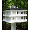 thumbnail image 2 of CC Home Furnishings 12" Fully Functional Elaborate Estate Outdoor Garden Birdhouse, 2 of 3