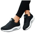thumbnail image 3 of Leey-World Womens Golf Shoes Womens Tennis Shoes PU Leather Sneakers Casual Walking Shoes for Women Women Running Shoes(Black,7.5), 3 of 7