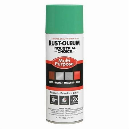 Rust-Oleum Spray Paint,OSHA Safety Green,12 oz. 1633830