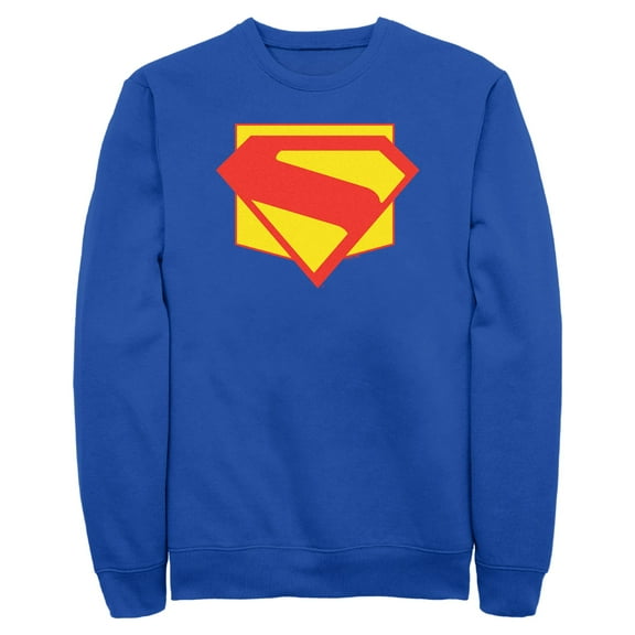 Mens Superman Logo Shield Sweatshirt