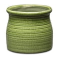 thumbnail image 2 of Maceta de cerámica Cheung's Kifon, curva, color verde oliva medio, 2 of 4