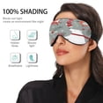 thumbnail image 5 of IAUYY Sleep Mask, Super Soft Eye Masks with Adjustable Strap, Lightweight Comfortable Blindfold,Perfect Blocks Light for Men Women Birds Flying Around, 5 of 7
